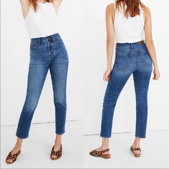 the perfect vintage high waist stretch jeans